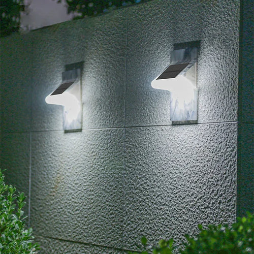 LumiPIR - Wasserdichte LED Solar Wandleuchte mit Bewegungsmelder für den Außenbereich