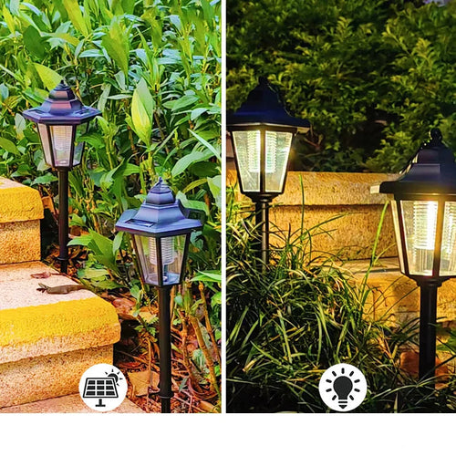 LumenTrail - Solarbetriebene LED Gartenbeleuchtung für Wege und Pfade