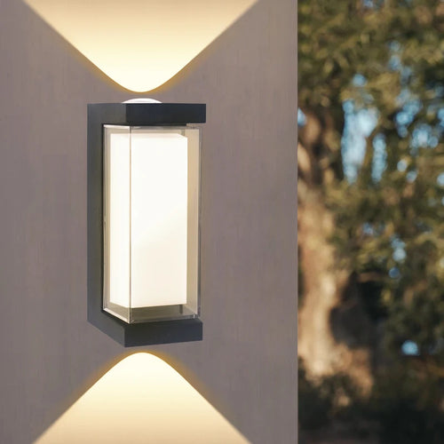 FlexiBeam - LED Wandleuchte für Garten und Balkon, solarbetrieben und wasserdicht