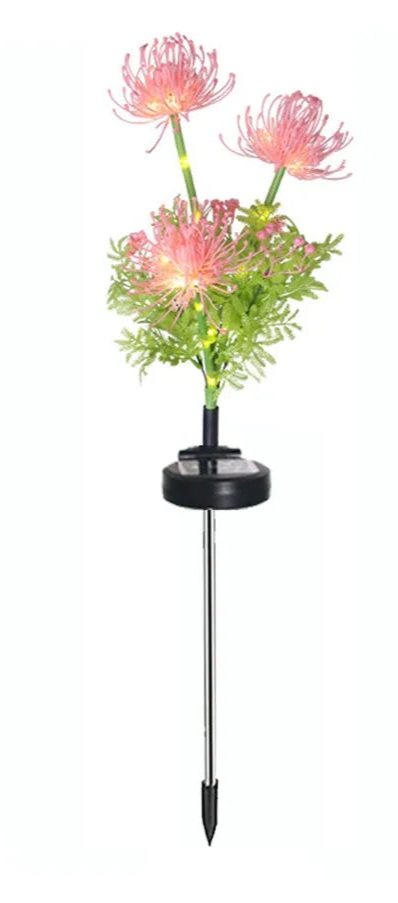 SolarPetal - Solarbetriebene LED Gartenblumenlichter, perfekt für Wege, Garten und Terrasse