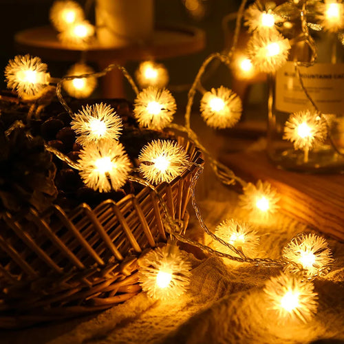 LumiDandelion - LED Dandelion Lichterkette für Garten und Party Dekoration