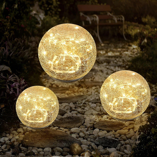 SolarIllume - Solarbetriebene LED Gartenleuchte für draußen, wasserdicht