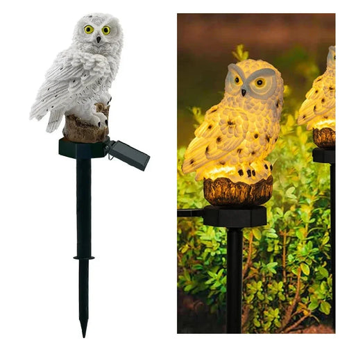LumiPet - Solarbetriebene LED Tiergartenlampe für Außenbereich mit Charme