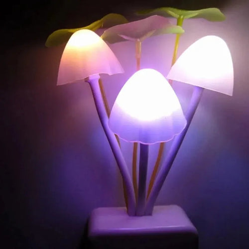 MushLume - LED Pilz Nachtlicht mit Lichtsensor und Farbwechsel für eine gemütliche Atmosphäre