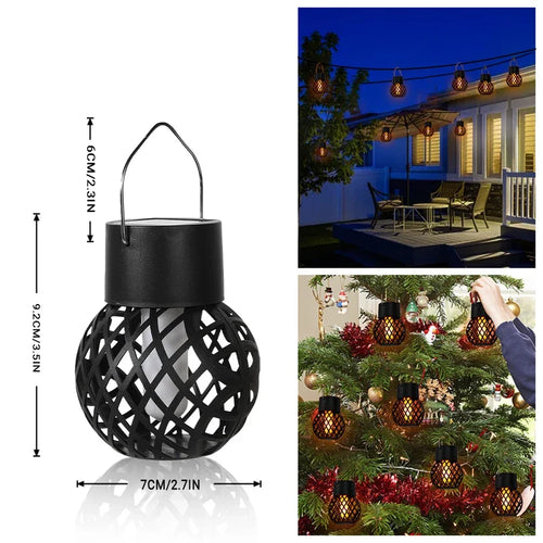 Solaro - LED Gartenlaterne Solar mit Flammeneffekt für draußen