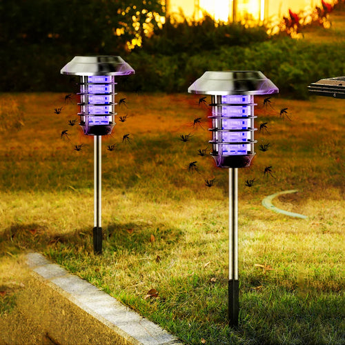 LumenMück - 2-in-1 Solar Mückenlampen und LED Gartenbeleuchtung