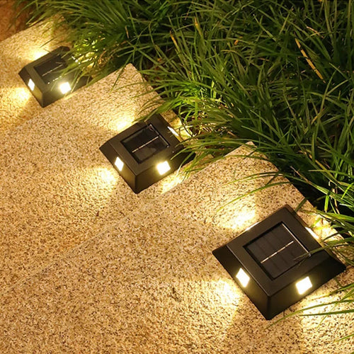 FlareLite - Solarbetriebene LED Wandleuchte für den Außenbereich, elegant und energiesparend