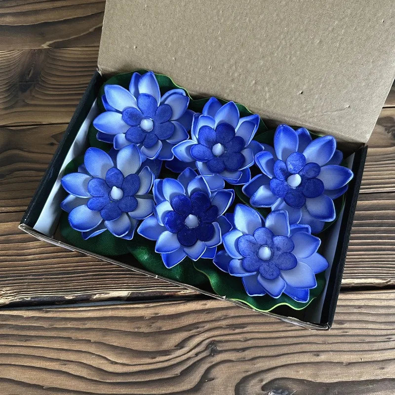 GlowLotus - LED Lotusblume mit farbwechselndem Licht für Teich, Garten und Deko
