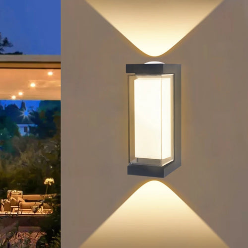 FlexiBeam - LED Wandleuchte für Garten und Balkon, solarbetrieben und wasserdicht