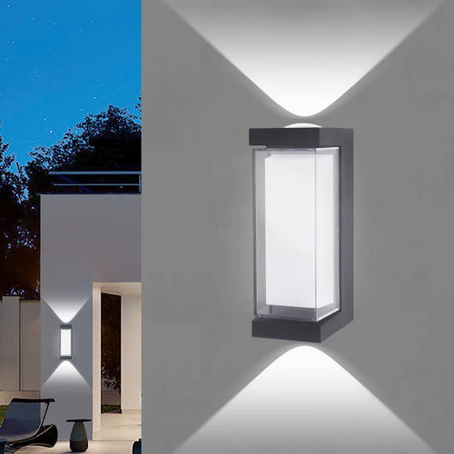 FlexiBeam - LED Wandleuchte für Garten und Balkon, solarbetrieben und wasserdicht
