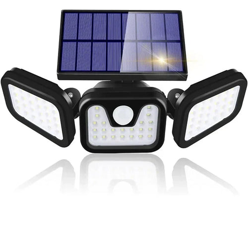 EcoLumen - Solarbetriebene LED Wandleuchte für Garten und Terrasse