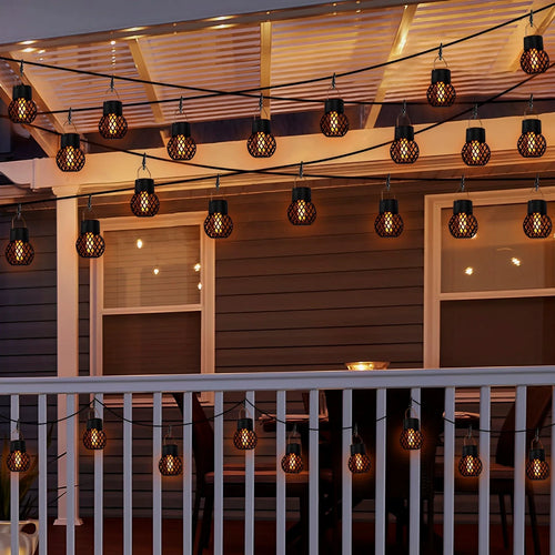 Solaro - LED Gartenlaterne Solar mit Flammeneffekt für draußen