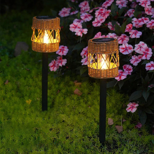 WandLuxe - Solarbetriebene LED Wandleuchte für den Außenbereich, wasserdicht und dekorativ