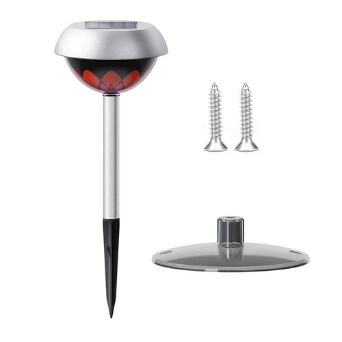 LuxeLumi - Solarbetriebene LED Gartenleuchte mit stilvollem Design