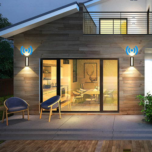 LumiBeam - Wasserdichte LED Wandlampe für Flur, Terrasse und Außenbereich