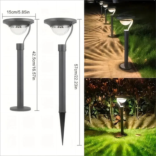 SolarFlimmern - Wasserdichte Solar-Gartenleuchte