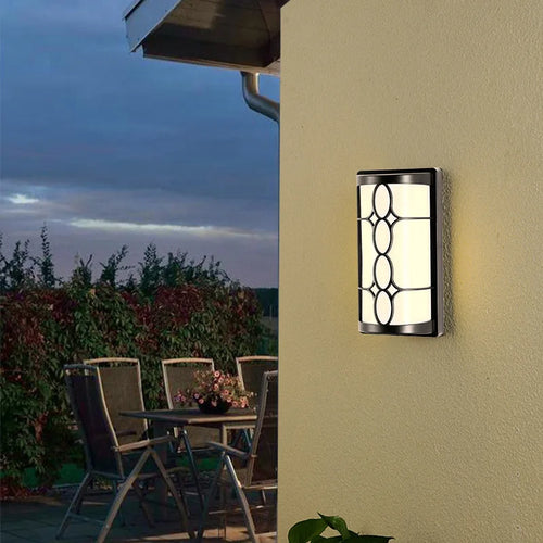 GuardLite - Robuste LED Wandleuchte für Garten, Balkon und Terrasse, wetterfest und langlebig