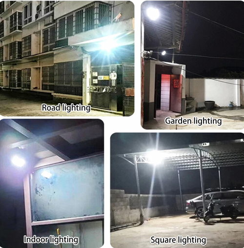 LumenMega - 300W Solar LED Flutlicht für großflächige Außenbeleuchtung