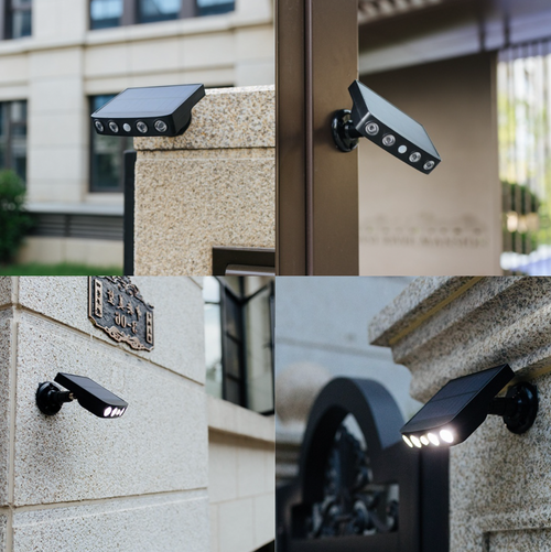 GuardLume - Solar LED Sicherheitsleuchte mit Bewegungssensor für maximale Sicherheit