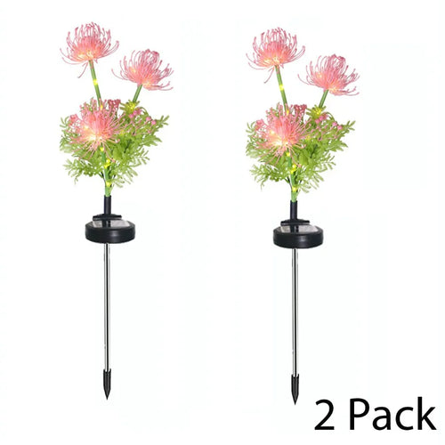 SolarPetal - Solarbetriebene LED Gartenblumenlichter, perfekt für Wege, Garten und Terrasse