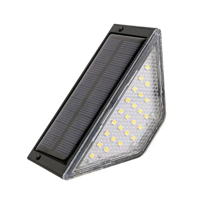 LumenStep - LED Solar Treppenleuchte für Garten, Balkon und Terrasse, wasserdicht und dimmbar