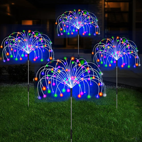 FairyGlow - Solar-LED-Feenlichter für bezaubernde Gartenwegdekorationen