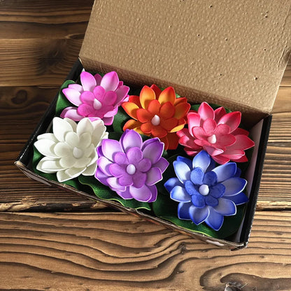 GlowLotus - LED Lotusblume mit farbwechselndem Licht für Teich, Garten und Deko