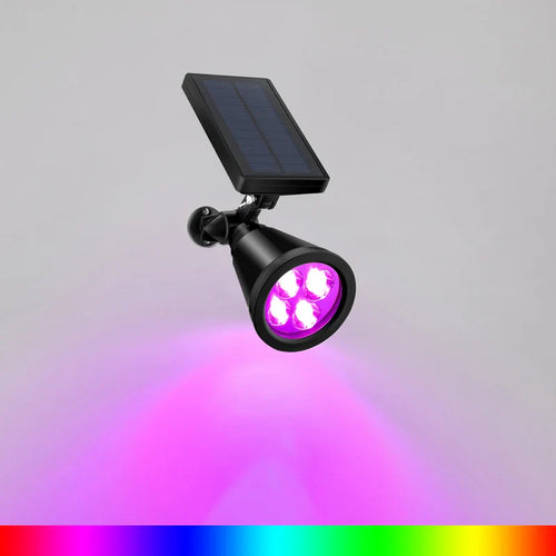 LumenRoot - Solarbetriebene Gartenlampe für den Rasen, langlebig und wasserdicht