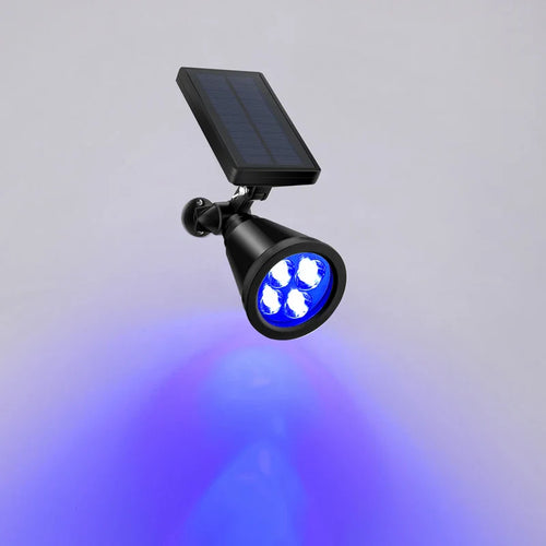 LumenRoot - Solarbetriebene Gartenlampe für den Rasen, langlebig und wasserdicht
