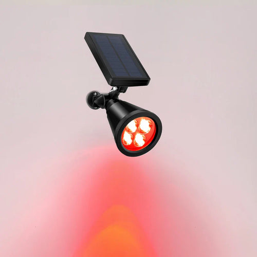 LumenRoot - Solarbetriebene Gartenlampe für den Rasen, langlebig und wasserdicht