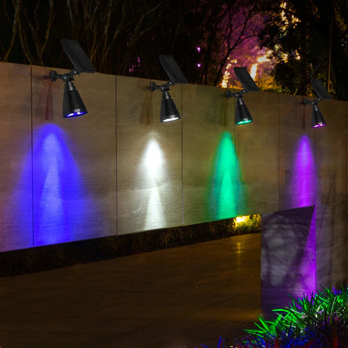 LumenRoot - Solarbetriebene Gartenlampe für den Rasen, langlebig und wasserdicht