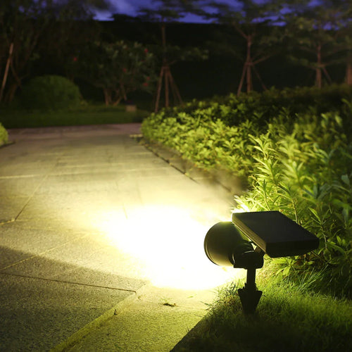 LumenRoot - Solarbetriebene Gartenlampe für den Rasen, langlebig und wasserdicht