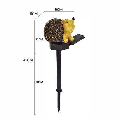 IgelLicht – Solar Gartenfigur in Igel-Form mit stimmungsvollem Licht