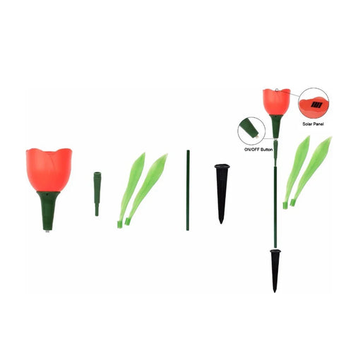 TulipaLumen – Leuchtende Tulpen-Solarlichter für eine zauberhafte Gartenbeleuchtung