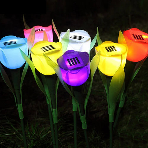 TulipaLumen – Leuchtende Tulpen-Solarlichter für eine zauberhafte Gartenbeleuchtung