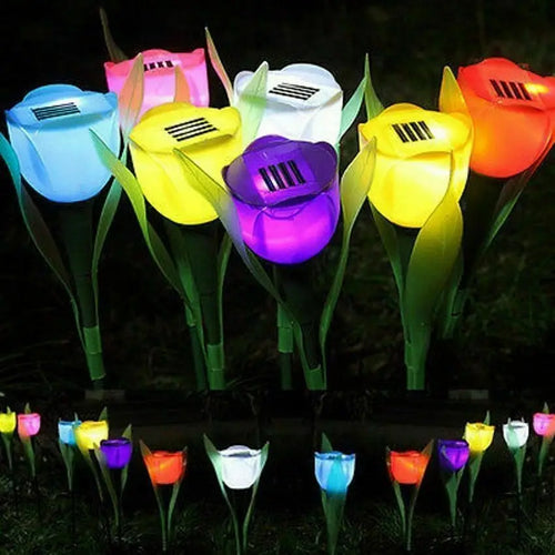 TulipaLumen – Leuchtende Tulpen-Solarlichter für eine zauberhafte Gartenbeleuchtung
