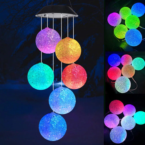 GlowOrb - Solar Gartenkugel mit LED-Lichtern für jede Jahreszeit