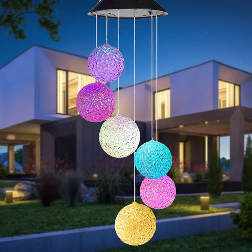 GlowOrb - Solar Gartenkugel mit LED-Lichtern für jede Jahreszeit