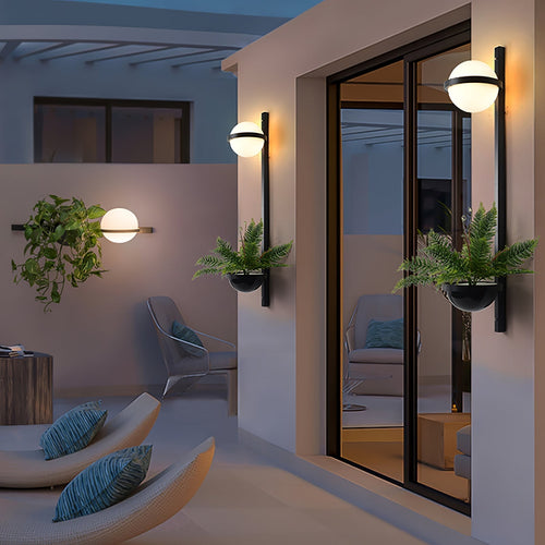 SolarLuxe - Elegante Außenwandleuchte Edelstahl mit Integrierter LED und Solarbetrieb-2