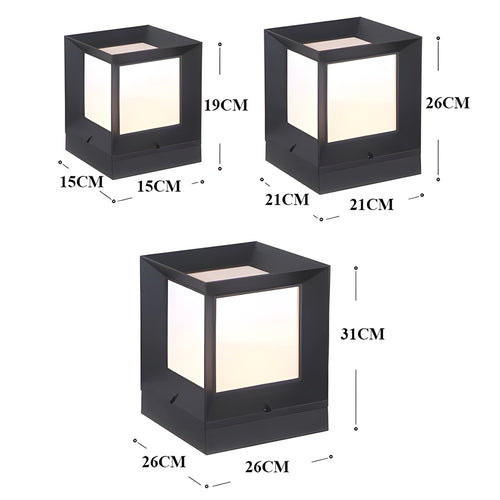 LumoGlow - Moderne LED Gartenleuchte für den Außenbereich