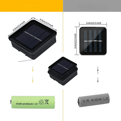 FlareLuxe - Solar Lichterketten im Marokkanischen Stil für elegante Außenbeleuchtung