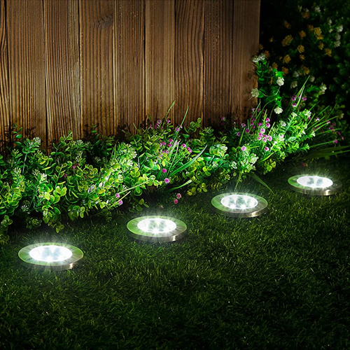 EcoGlowPro - Wiederaufladbare Solar LED Leuchte für draußen und Garten