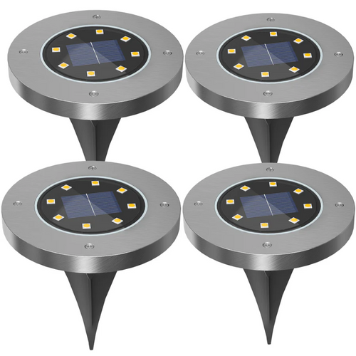 EcoGlowPro - Wiederaufladbare Solar LED Leuchte für draußen und Garten