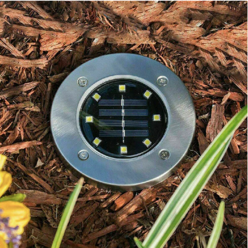 EcoGlowPro - Wiederaufladbare Solar LED Leuchte für draußen und Garten