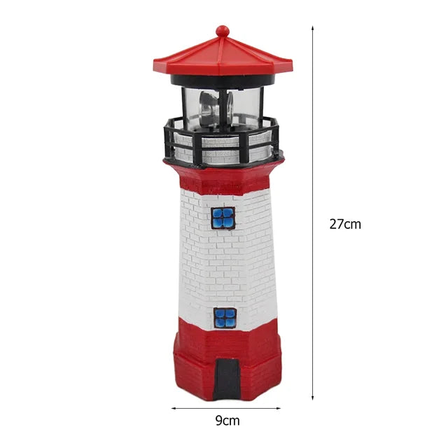CoastLume – Wasserdichtes Solar Leuchtturm Licht für Außenbereiche