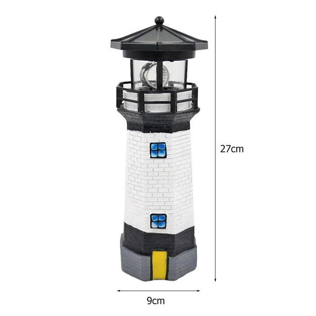 CoastLume – Wasserdichtes Solar Leuchtturm Licht für Außenbereiche