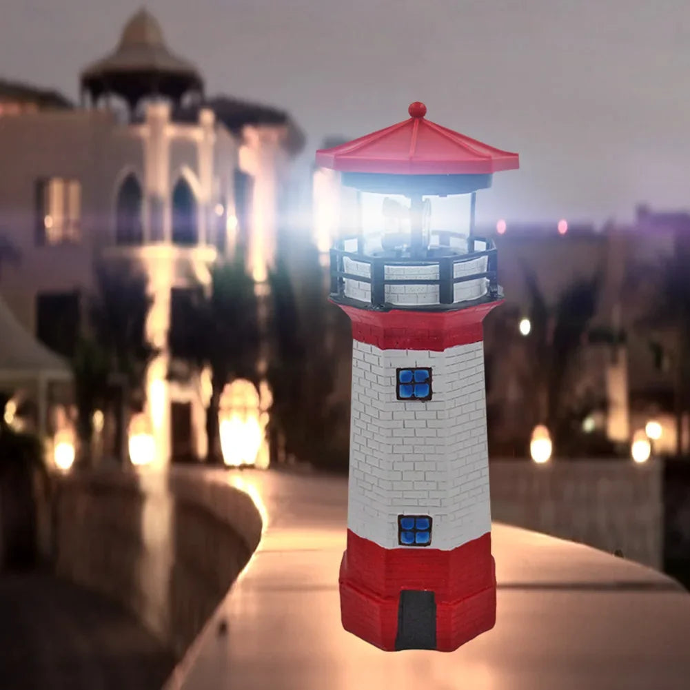 CoastLume – Wasserdichtes Solar Leuchtturm Licht für Außenbereiche