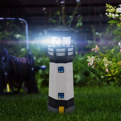 CoastLume – Wasserdichtes Solar Leuchtturm Licht für Außenbereiche