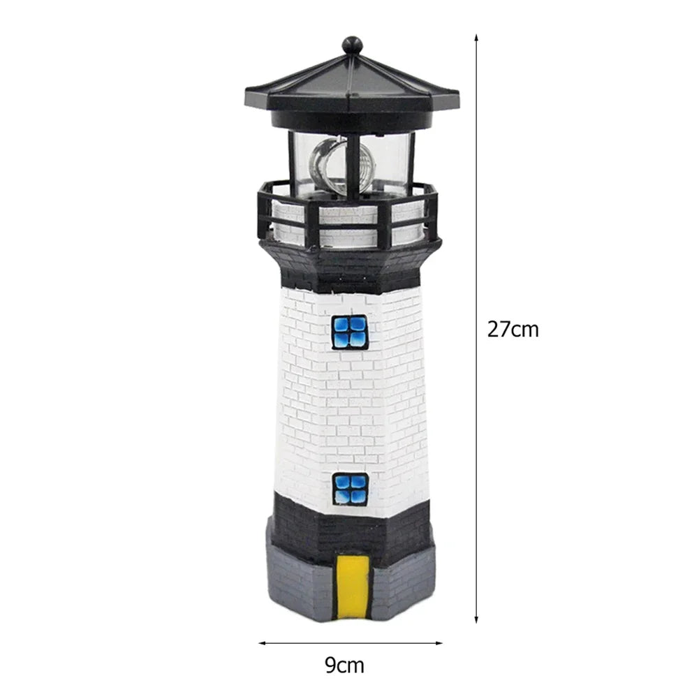 CoastLume – Wasserdichtes Solar Leuchtturm Licht für Außenbereiche