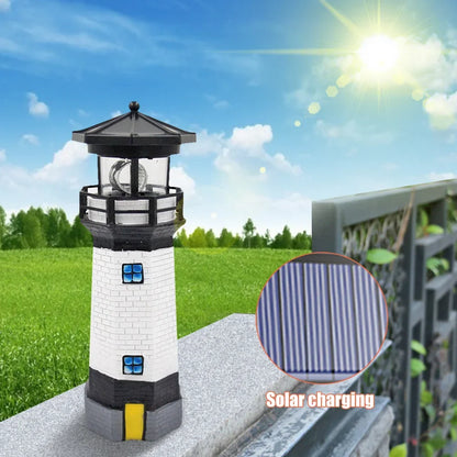 CoastLume – Wasserdichtes Solar Leuchtturm Licht für Außenbereiche